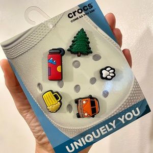 CROCS Jibbitz  outdoor vacay 5 piece NEW set